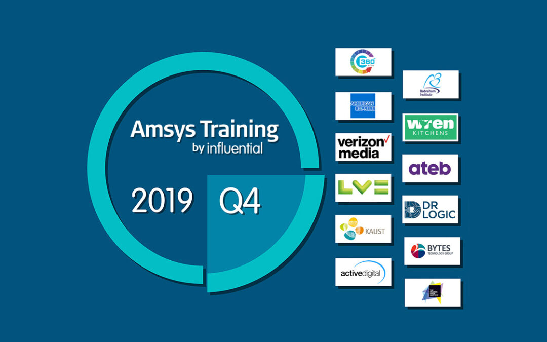 Major names among our new Apple training clients in Q4, 2019
