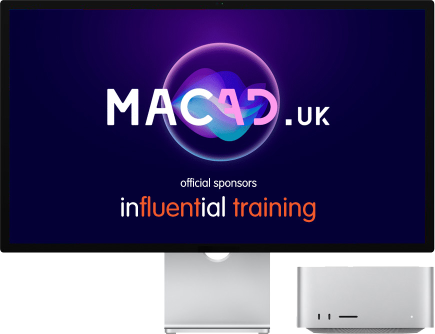 MacAD.UK 2022 official sponsors - Influential Training