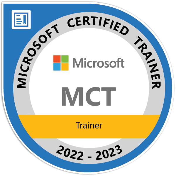 Microsoft Certified Trainer Badge