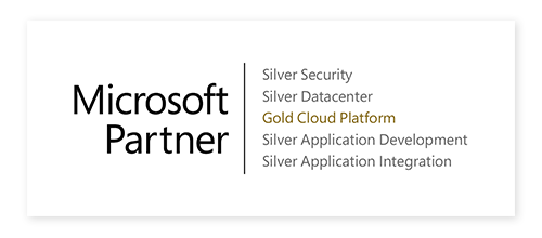 microsoft-partner-five-competencies-drop-shadow Microsoft Gold Partner logo for Influential's Unlimited Microsoft Training package